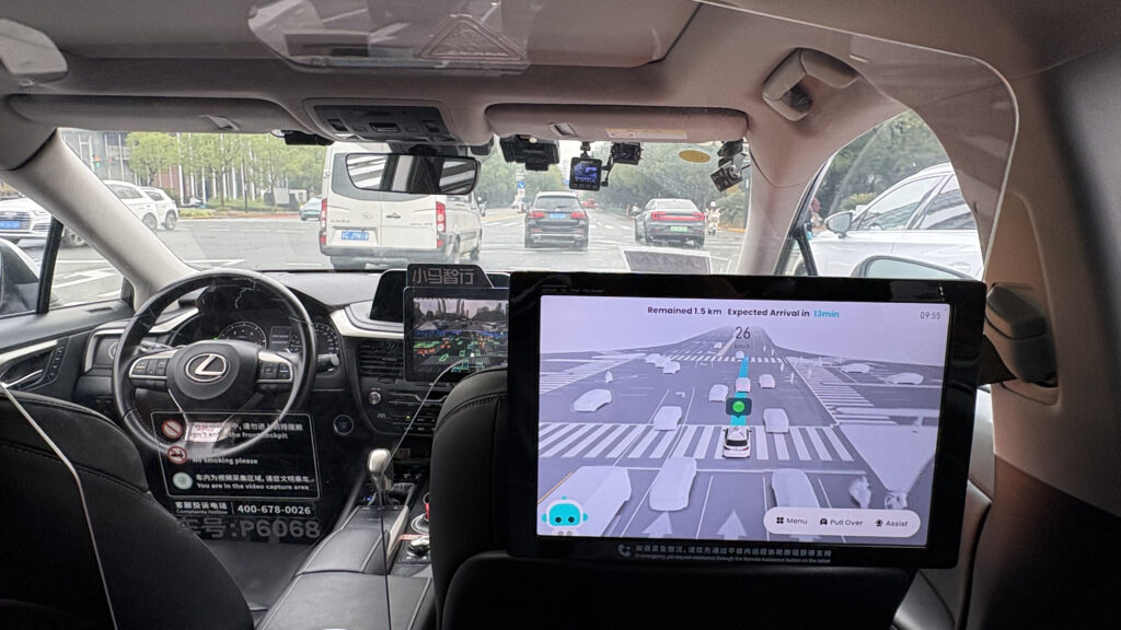 ロボタクシー中国 pony.ai