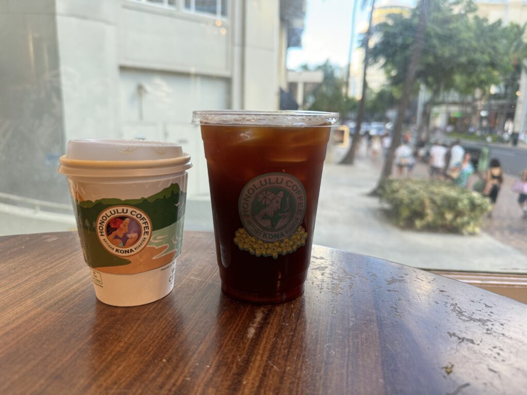 ハワイ ご飯　ホノルルコーヒー